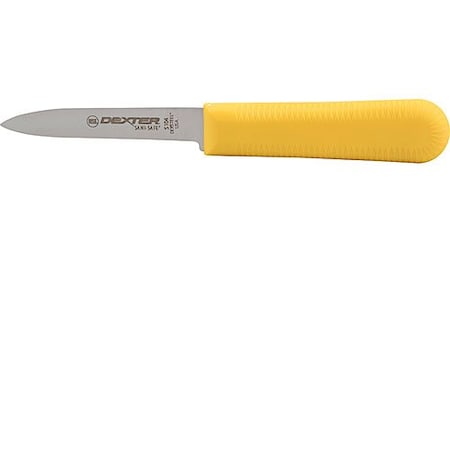 Allpoints Knife, Paring 3-1/4in, Yel Low 1371507